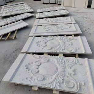 郑州 芝麻白干挂雕花板