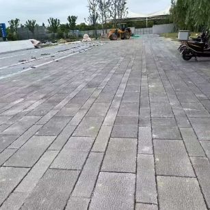 郑州仿古石铺装效果