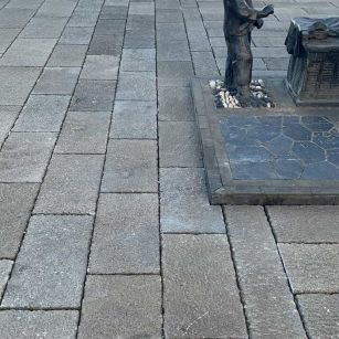 郑州仿古石铺装效果