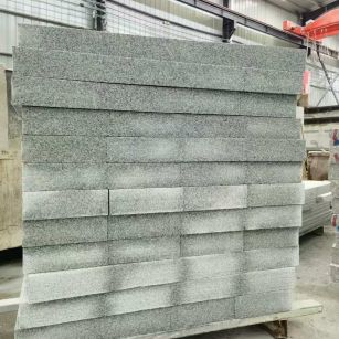 郑州 芝麻白10公分300*600广场地铺，A料定制，尺寸标准，厚薄均匀