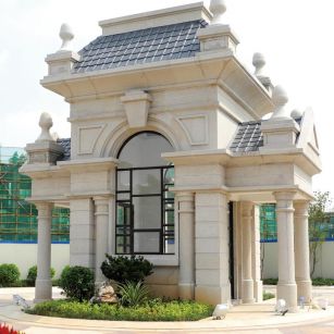 郑州花岗岩在建筑外墙的应用