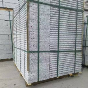 郑州 芙蓉白3公分厚磨圆边、拉槽，楼梯踏步