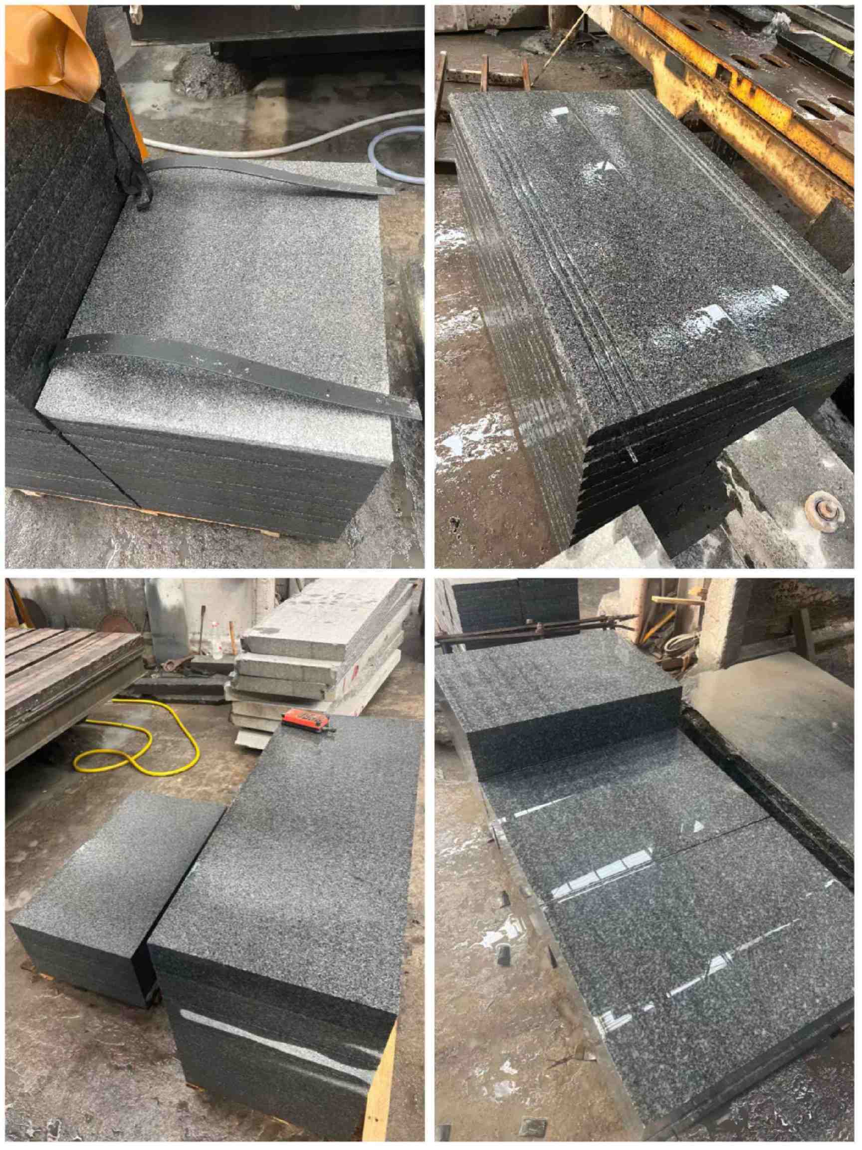 郑州 芝麻黑地铺石材