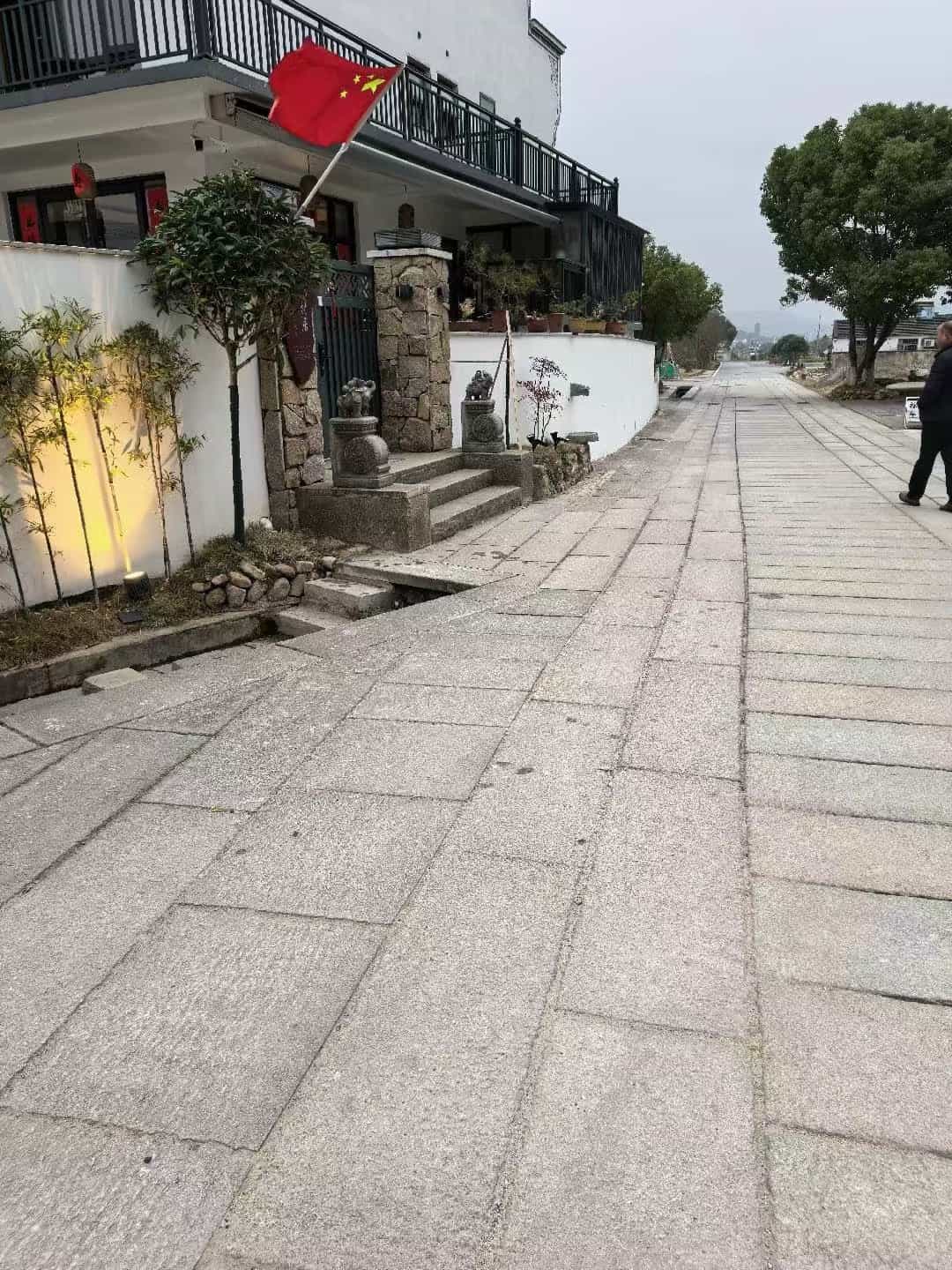 郑州仿古石铺装效果
