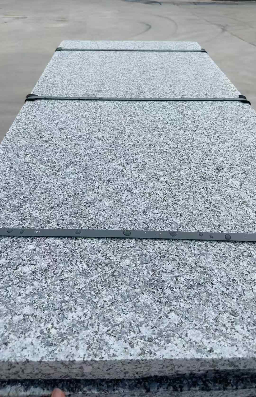 郑州 芝麻黑火烧面毛板，条板，半成品