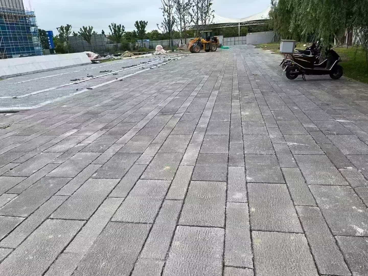 郑州仿古石铺装效果