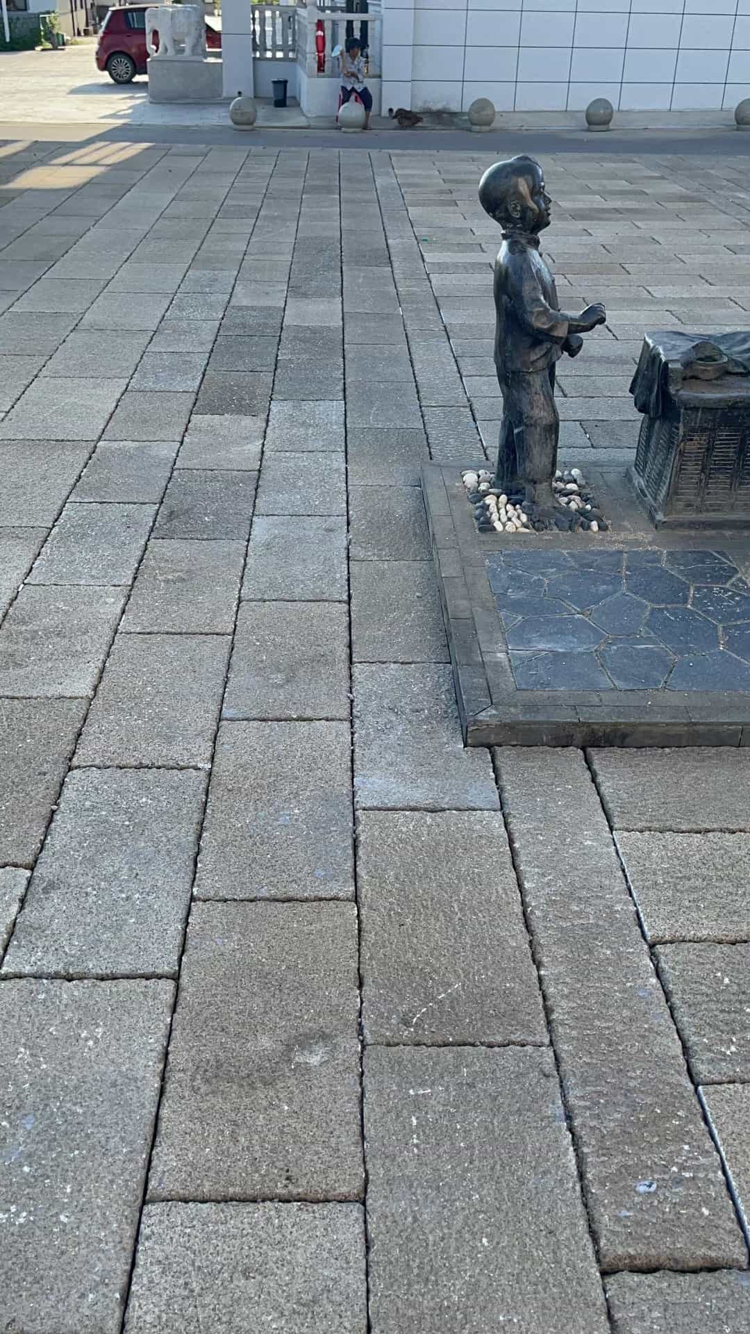 郑州仿古石铺装效果