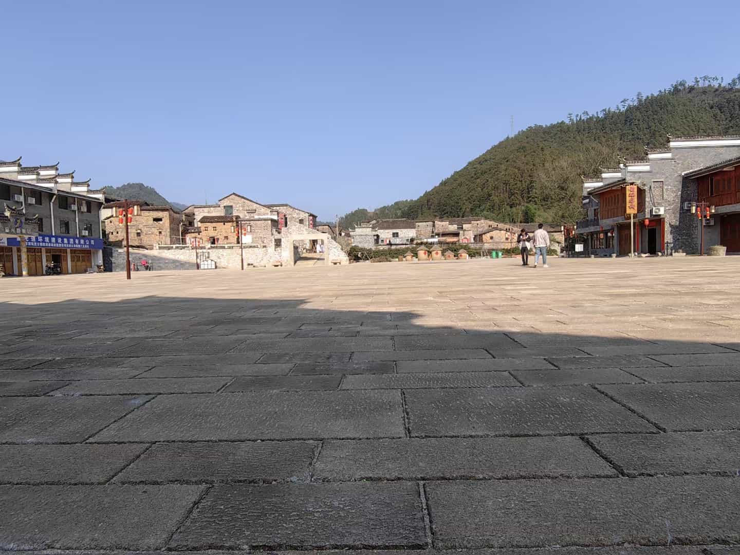 郑州仿古石铺装效果