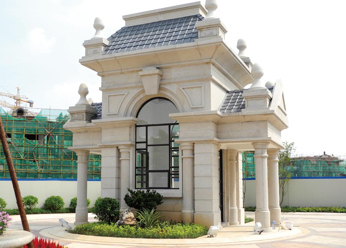 郑州花岗岩在建筑外墙的应用
