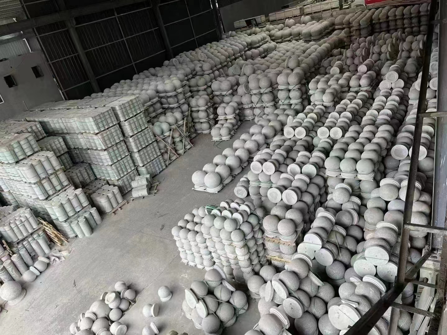 郑州 芝麻白挡车柱