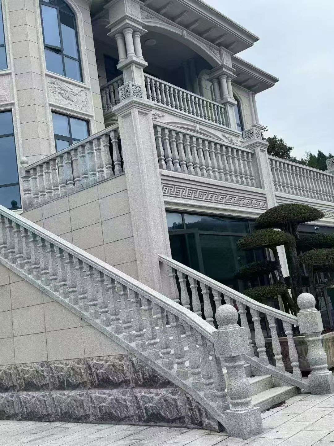 郑州 芝麻白别墅，栏杆