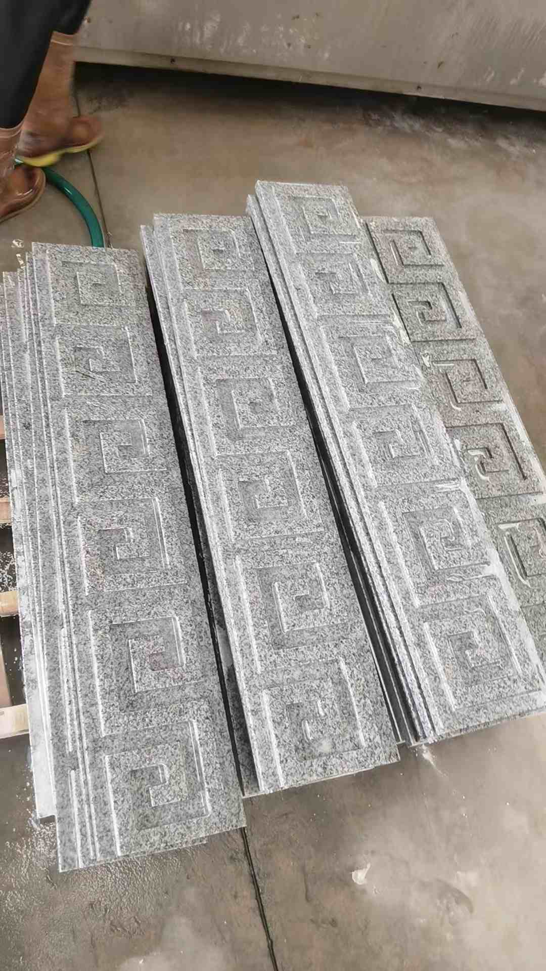郑州 别墅回纹线条，雕刻