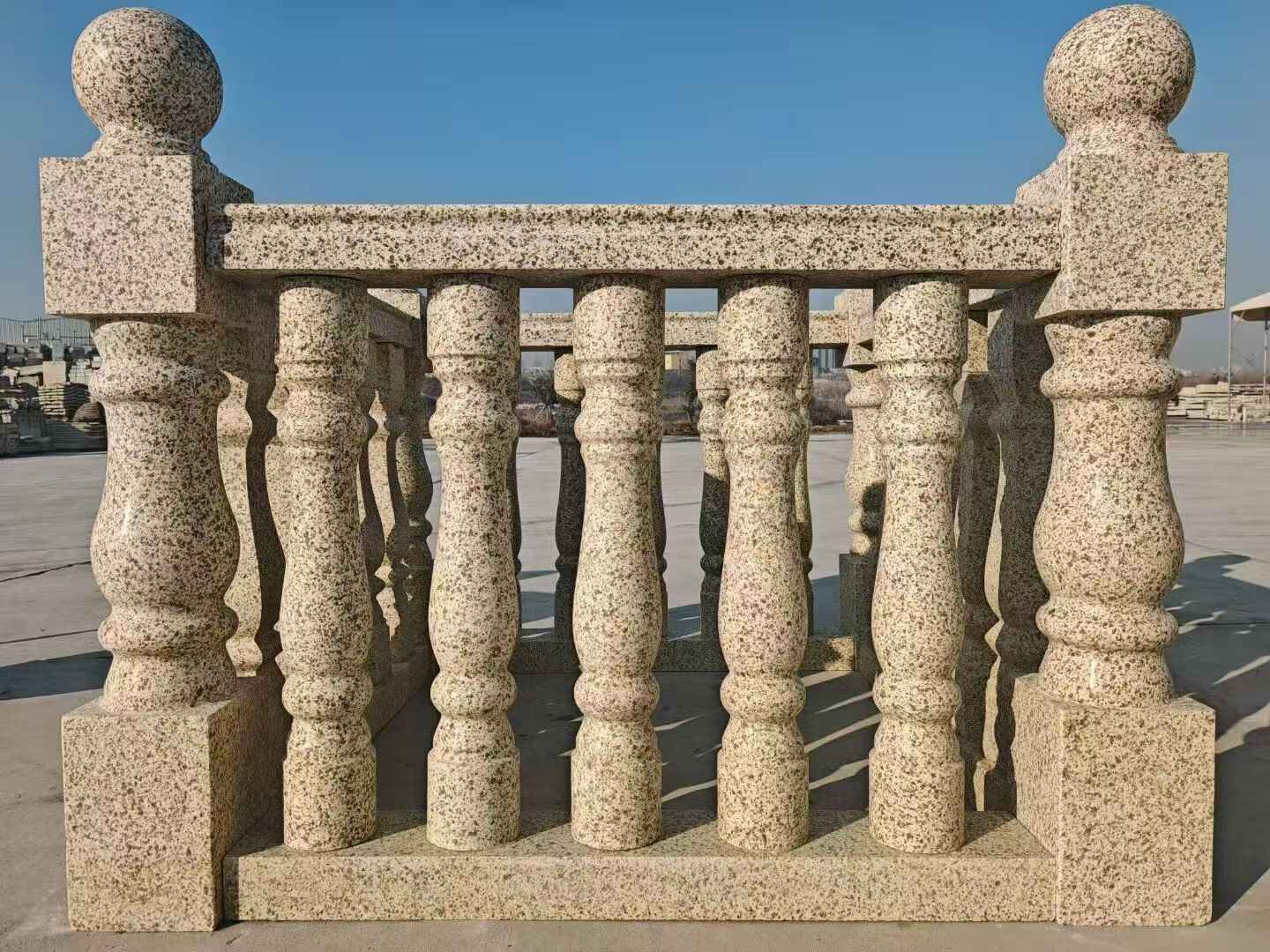 郑州 黄金麻栏杆（扶手，花瓶柱，将军柱）