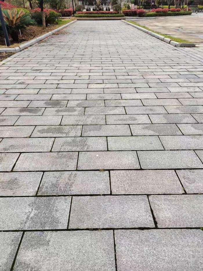 郑州芝麻白园林地铺石